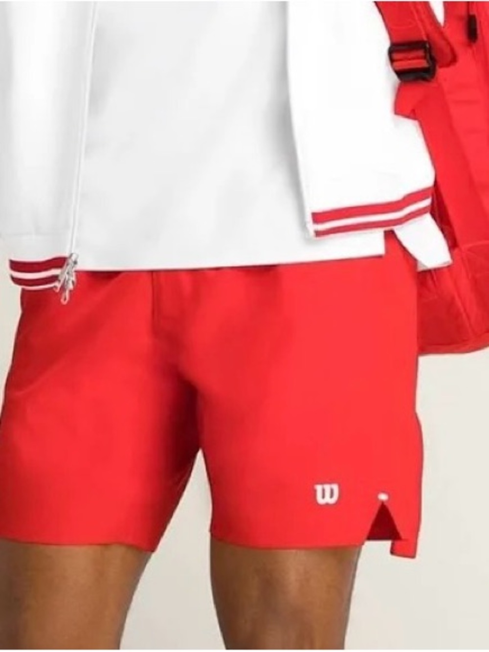 Wilson Red Performance Tennis Shorts